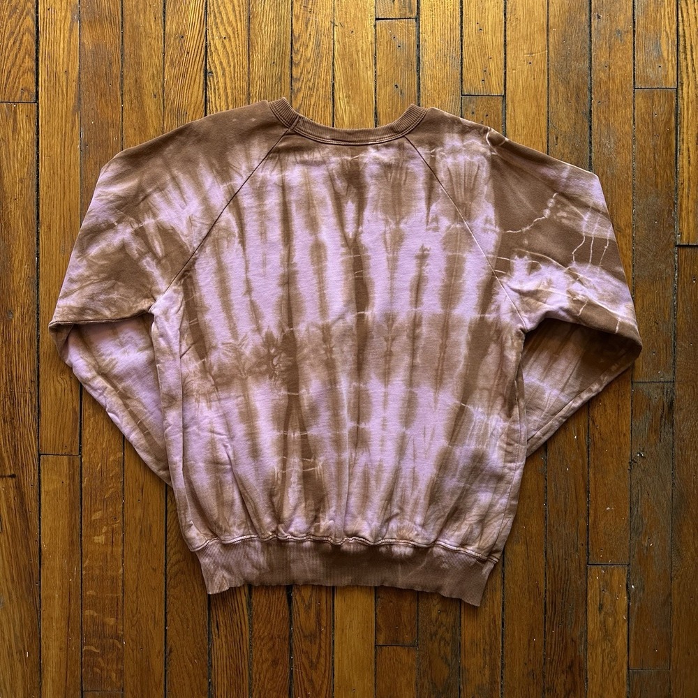 Big Bud Press Magic Waters Tie Dye Crewneck Sweatshirt Women Size M Festival Rav - Picture 7 of 10